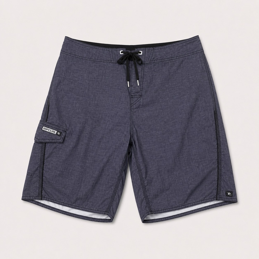 Rip Curl Mens 36 Purple Board Shorts Surf Swim Beach Cargo Pocket